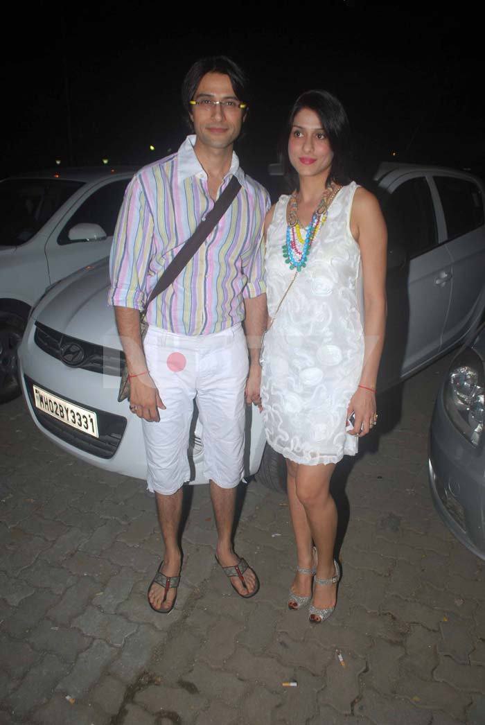 Apoorva Agnihotri with his wife Shilpa Saklani.