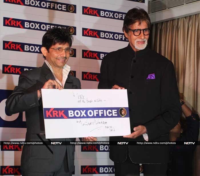 Big B Launches \'KRK Box Office\'