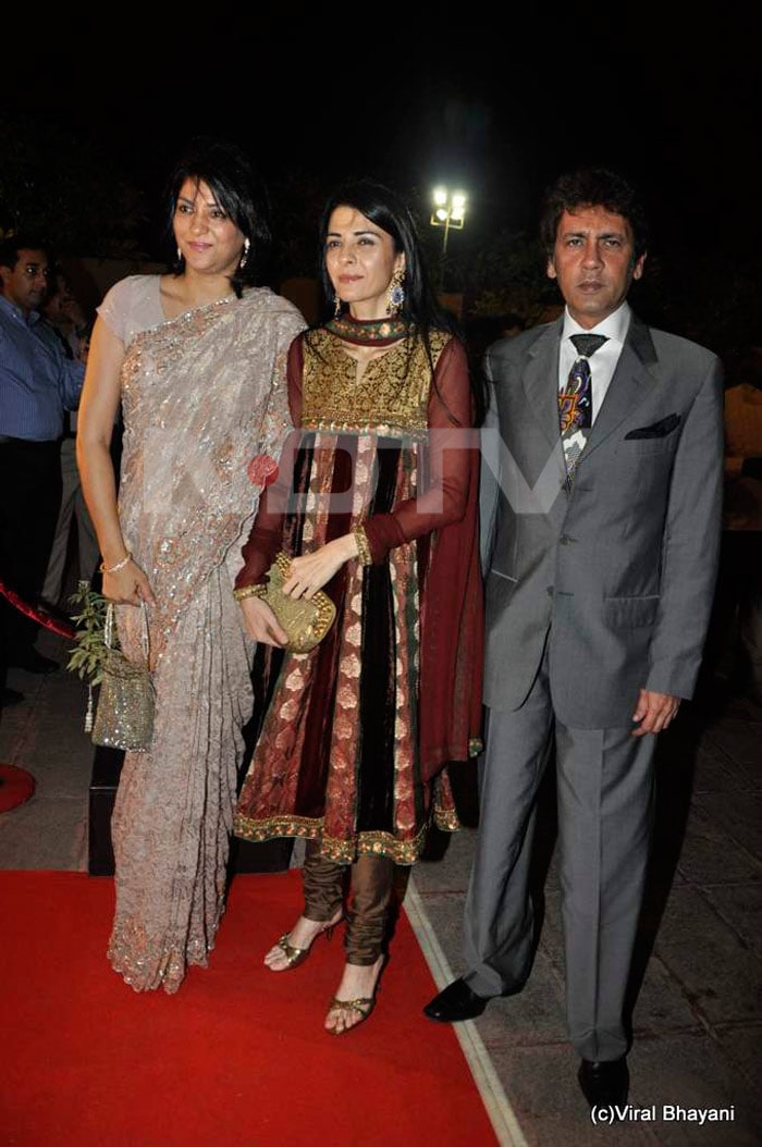 Hrithik, Suzanne @ Laila Khan\'s reception