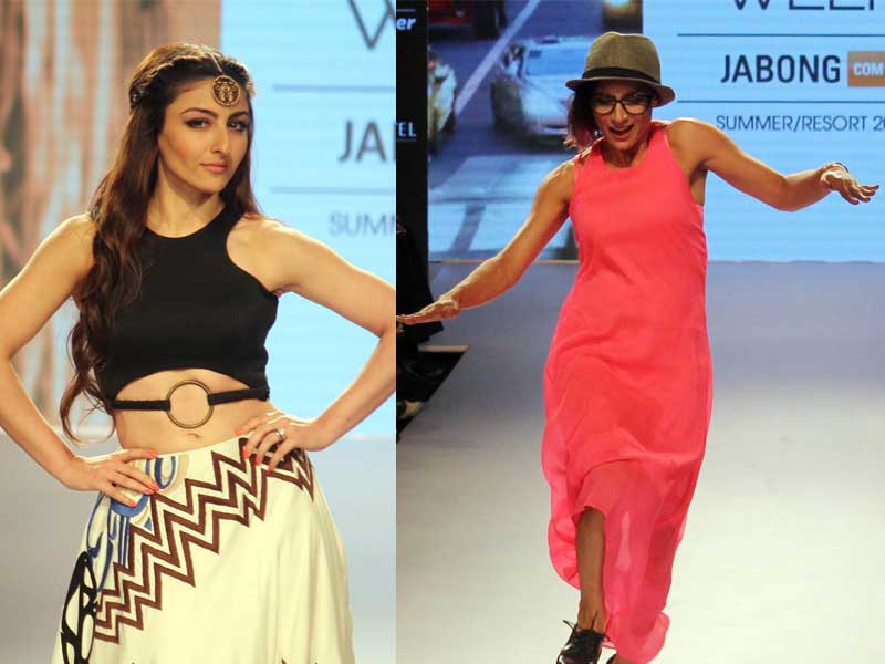 Edgy Showstoppers: Soha, Adhuna