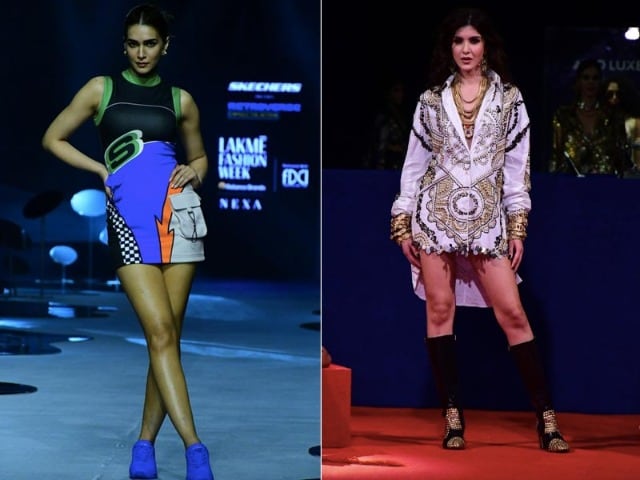 Photo : Lakme Fashion Week: Kriti Sanon And Shanaya Kapoor's Runway Glory