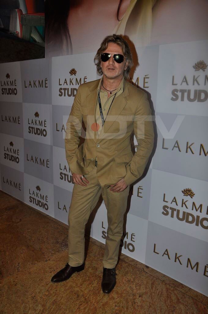 Rohit Bal takes colour-coding seriously.