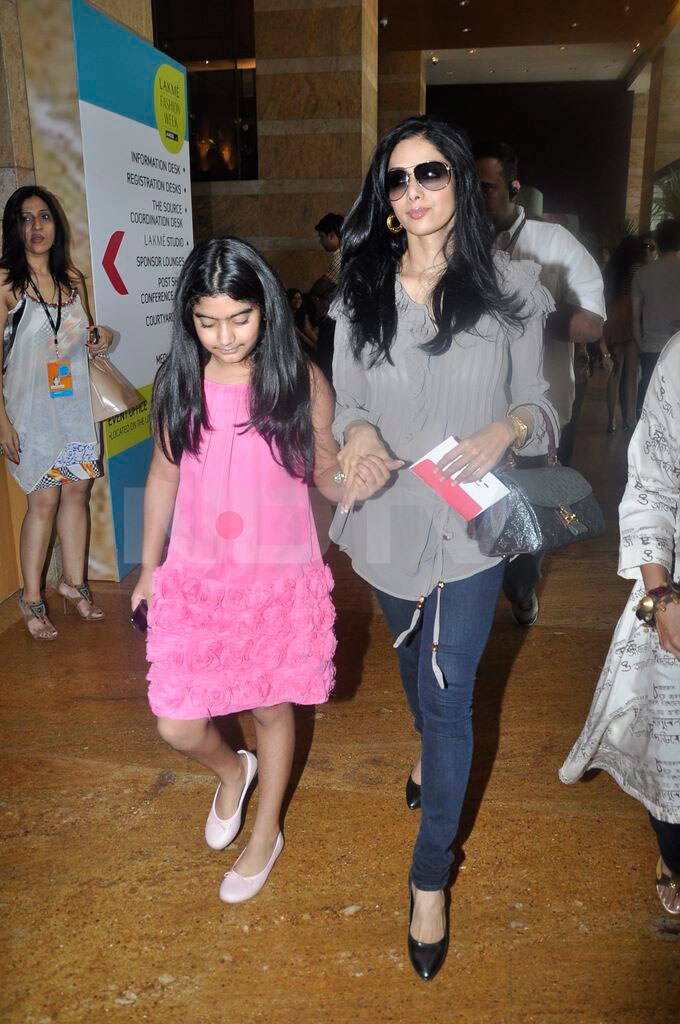 Sridevi's girl Khushi's dress reminds us of candy floss.