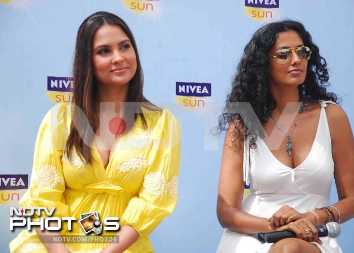 Lara Dutta is a yummy mummy in yellow