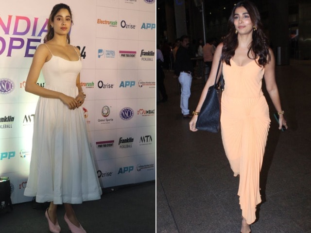 Photo : Let Janhvi Kapoor And Pooja Hegde Be Your Style Guide