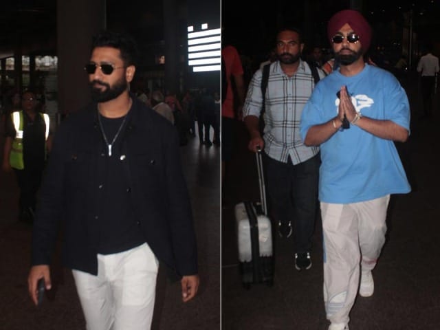 Photo : Let Vicky Kaushal And Ammy Virk Be Your Airport Style Guide