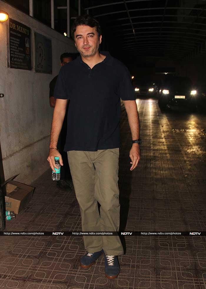 Actor-turned-director Jugal Hansraj also arrived for the party.