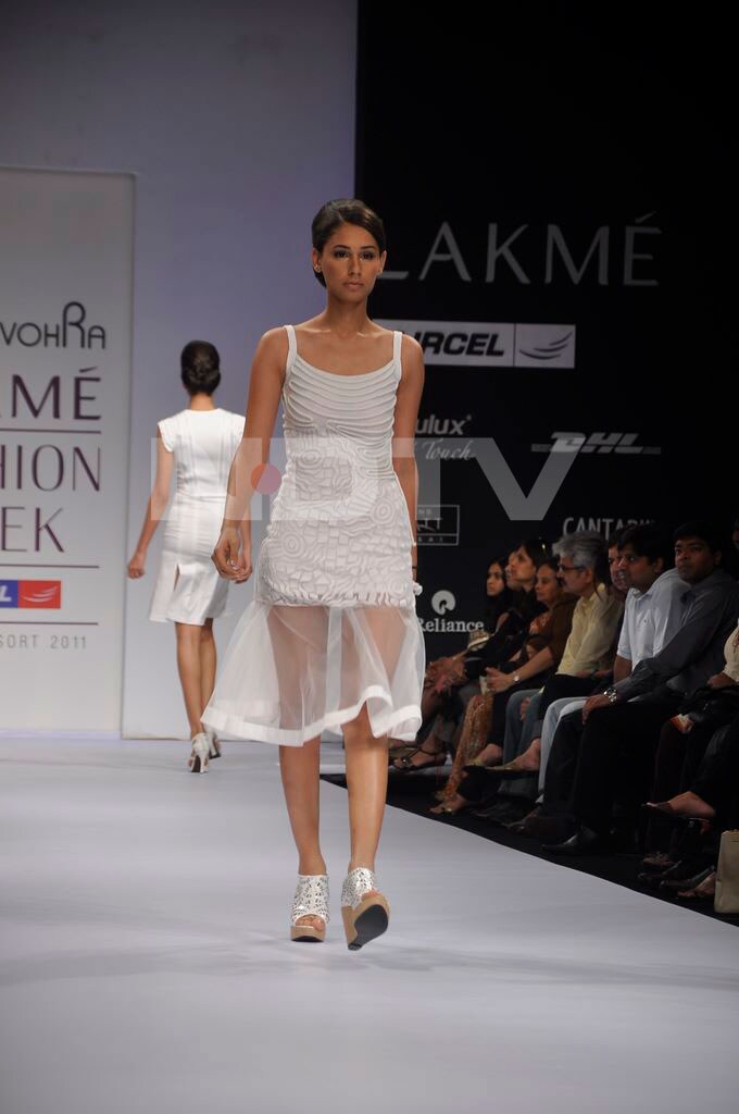 Arpan Vohra\'s creation at Lakme Fashion Week 2011