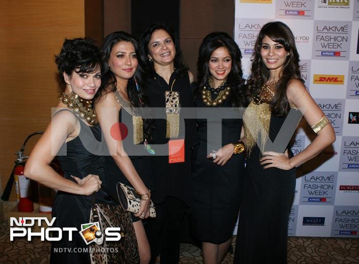 Black magic women at Lakme Fashion Week