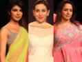 On the ramp: Priyanka, Karisma, Hema and a surprise