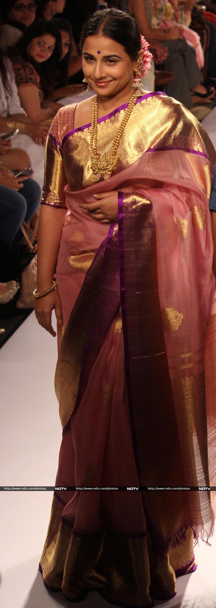 At Lakme Fashion Week Shraddha, Vidya, Sonali Shine on the Ramp