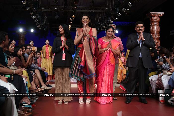 Lakme Fashion Week 2018 Sushmita Sen Adds Her Spunk To A Quirky Outfit 