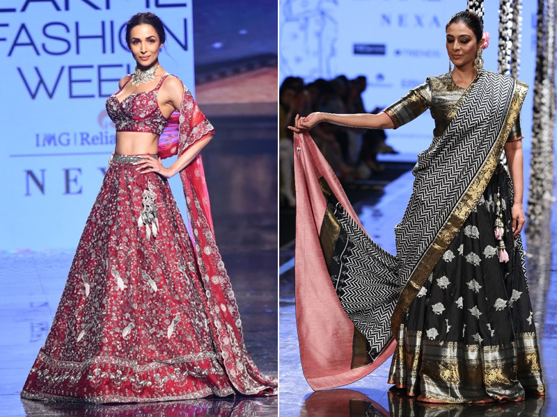 Lakme Fashion Week: Tabu And Malaika Arora's Glam Looks On Day 3