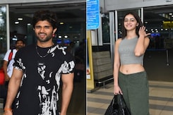 <i>Liger</i> Stars Ananya Panday And Vijay Deverakonda's Airport Dairies <i>Liger</i> Stars Ananya Panday And Vijay Deverakonda's Airport Dairies