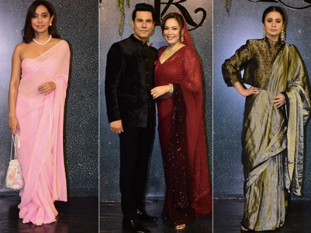 Lin Laishram-Randeep Hooda's Reception: Rasika Dugal, Sayani Gupta And Others Attend