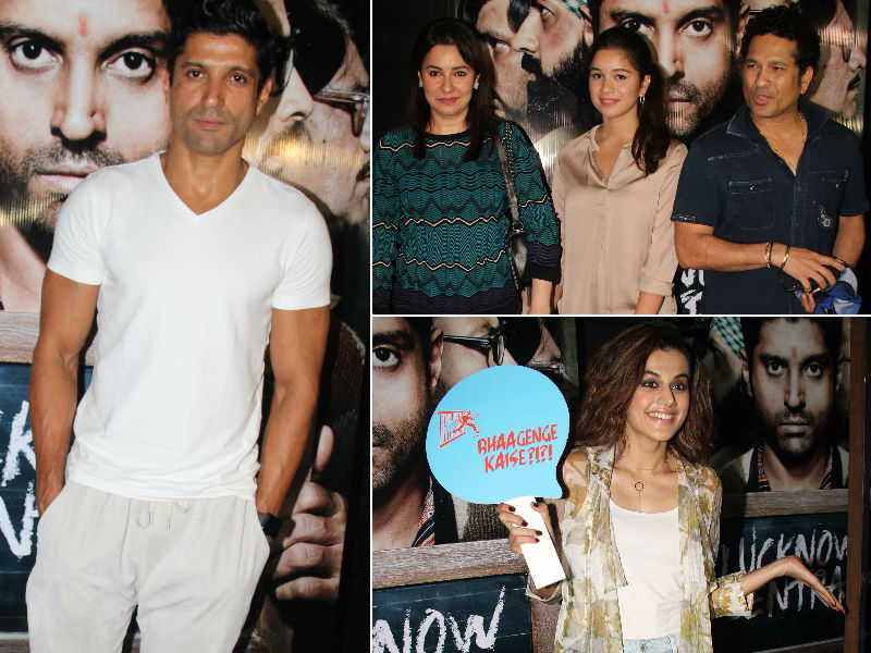 'लखनऊ सेंट्रल' की स्क्रीनिंग में पहुंचे सचिन तेंदुलकर समेत ये सेलेब्स 'लखनऊ सेंट्रल' की स्क्रीनिंग में पहुंचे सचिन तेंदुलकर समेत ये सेलेब्स