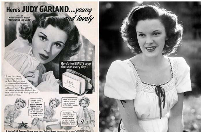 <b>Judy Garland</b>: Garland distinguished herself both as an actress and a singer, even winning a posthumous Grammy Lifetime Achievement Award in 1997. Although she was plagued by personal problems all through her life and died of an accidental drug overdose, Garland was the face of several prestigious brands, including Lux Toilet Soap, Max Factor and General Electric Radios.