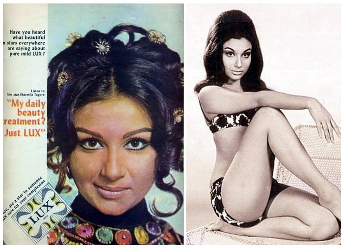 Besides lighting up the silver screen with films like <i>Kashmir Ki Kali</i>, <i>An Evening in Paris</i> and <i>Chupke Chupke</i>, <b>Sharmila Tagore's</b> dimpled smile also helped sell Lux soap during her heyday.