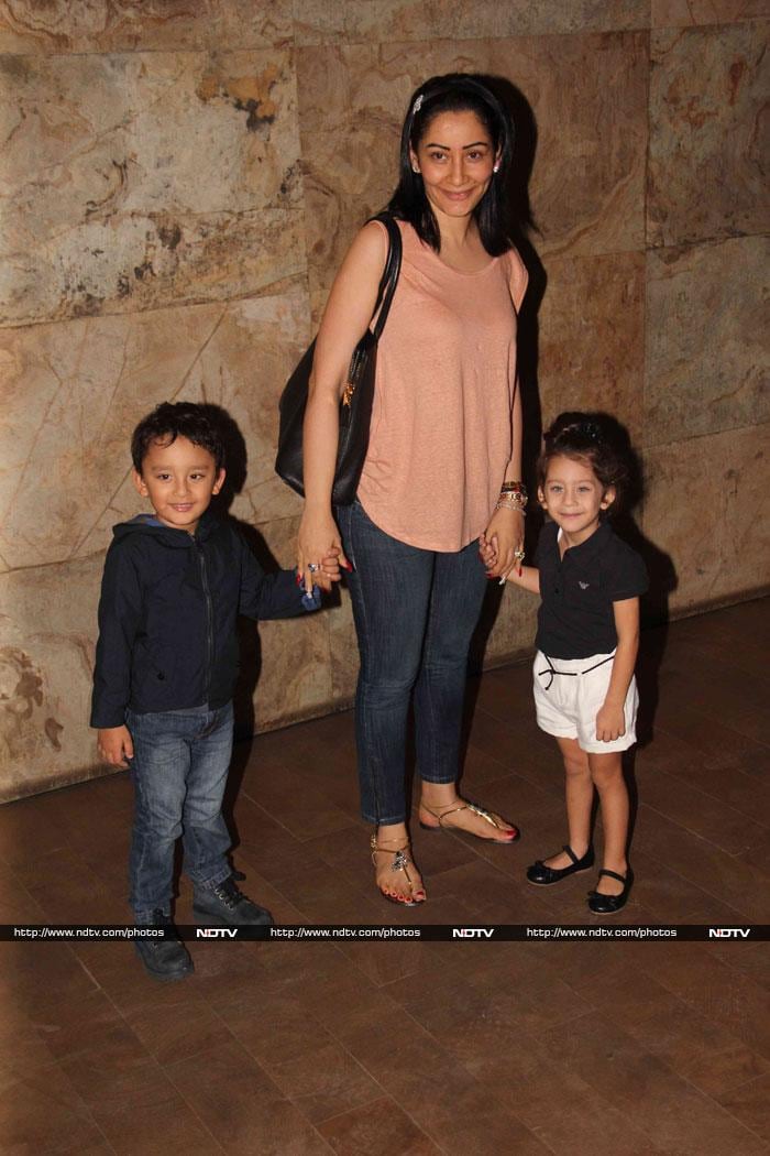 Singham Roars for Sanjay Dutt\'s Wife, Children