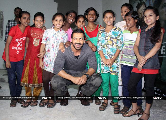 Bollywood actor John Abraham promoted his film <I>Madras Cafe</i> in Mumbai on Friday, August 16. <br><br>Directed by Shoojit Sircar, the movie is set for release on August 23.