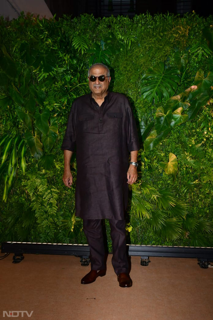 Boney Kapoor also attended the party. (Image courtesy: Varinder Chawla)