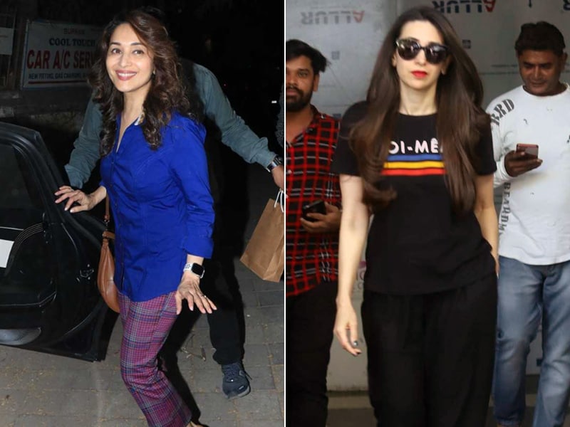 Photo : Madhuri And Karisma's Casual Style Is Effortlessly Chic
