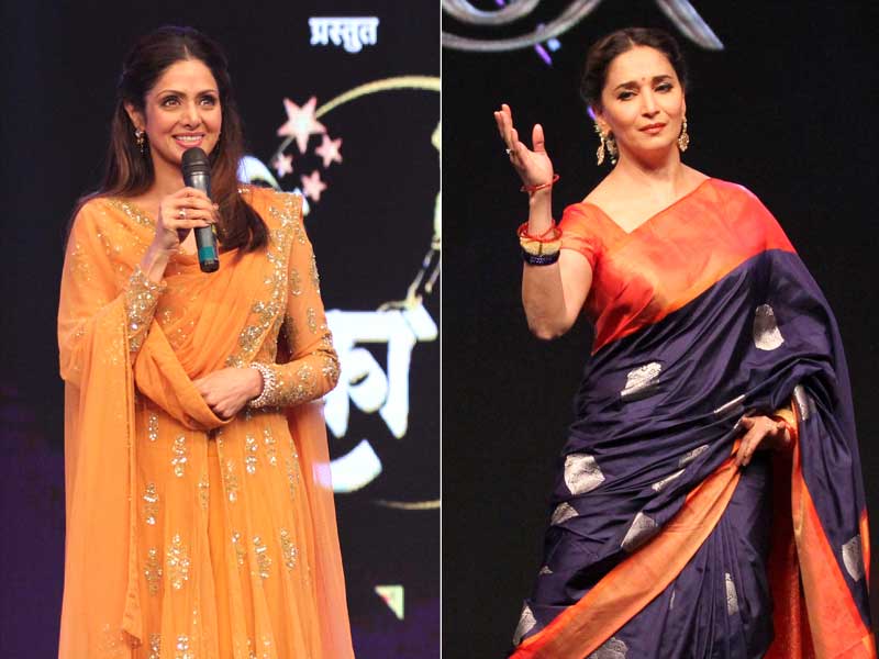Madhuri, Sridevi Add Bollywood <i>Tadka</i> to <i>Marathi Taraka</i>