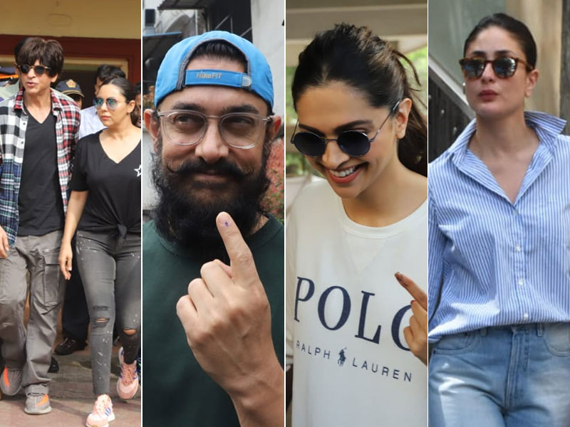 Maharashtra Assembly Election 2019: Shah Rukh Khan, Aamir Khan, Deepika Padukone, Kareena Kapoor And Other Celebs Vote