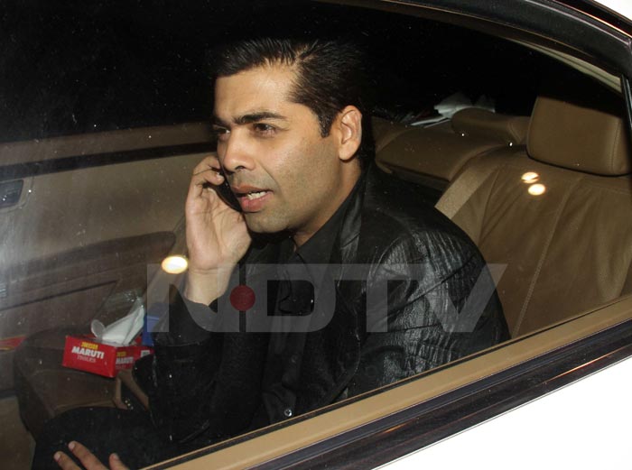 KJo's busy on the phone. Wonder with who!