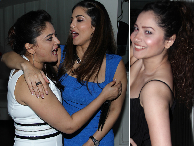 Sunny Leone, Ankita Lokhande at Mahhi Vij's Birthday Party Sunny Leone, Ankita Lokhande at Mahhi Vij's Birthday Party