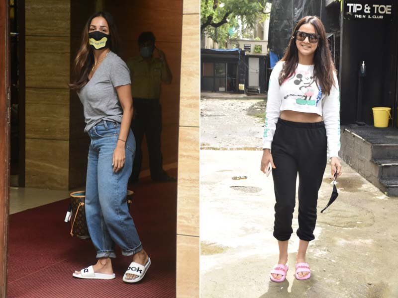 Keep It Casual Like Malaika Arora And Jasmin Bhasin