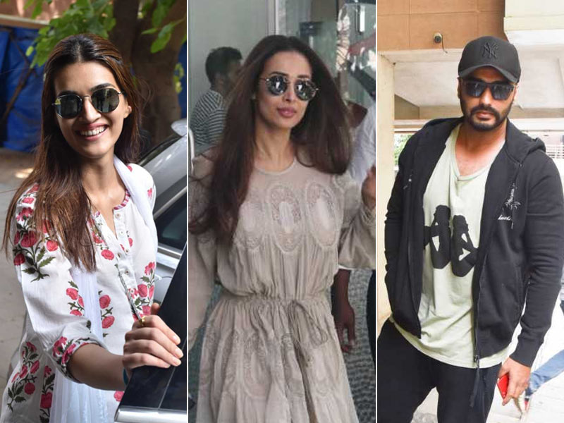 Inside Malaika, Arjun and Kriti's Saturday Routine