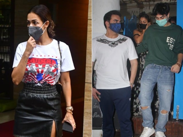Photo : Malaika Arora-Arbaaz Khan's Day Out With Arhaan And Family