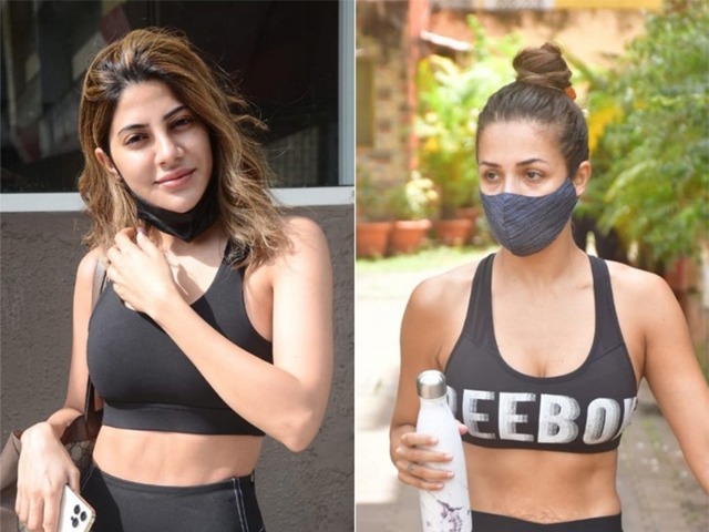 Malaika Arora And Nikki Tamboli Look Glam Even At The Gym