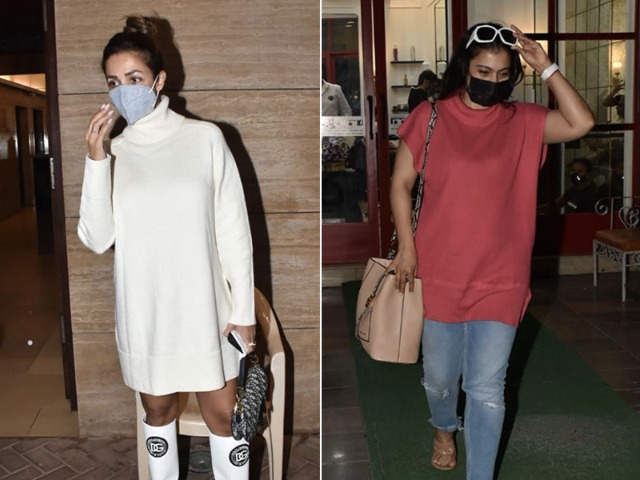 Malaika Arora And Kajol's Day Out