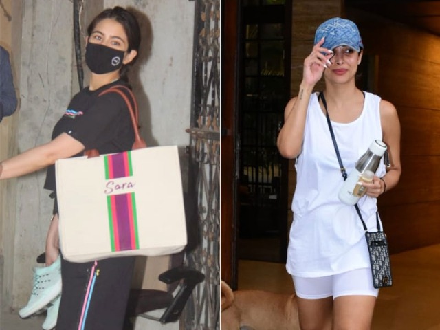 Malaika Arora And Sara Ali Khan's Day Out