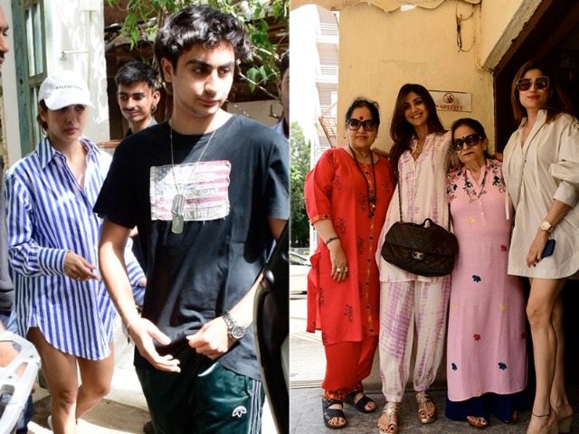 Malaika Arora And Shilpa Shetty's Day Out With Their Families