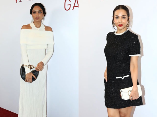 Malaika Arora And Sobhita Dhulipala Usher In Black And White Day