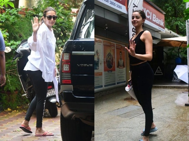 Photo : Malaika Arora and Ananya Panday's Fitness Diaries