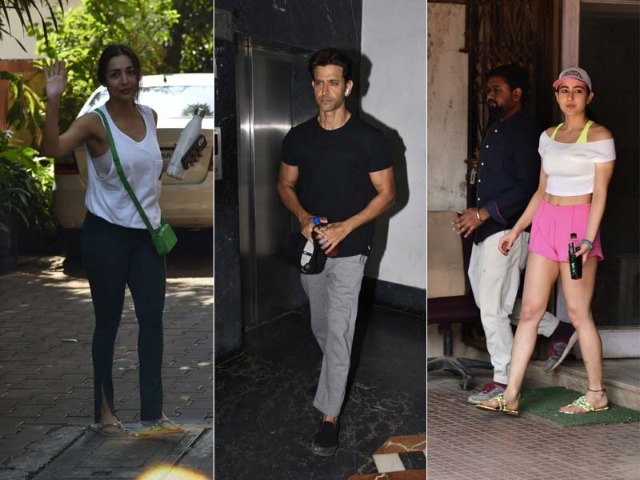 Malaika Arora, Sara Ali Khan, Ananya Panday And Hrithik Roshan's Monday Diaries