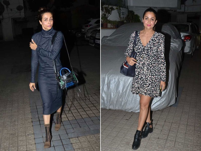 Inside Malaika And Amrita Arora's Night Out