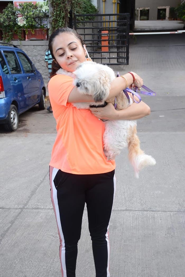 Malaika Arora Takes Pet Dog Casper Out For A Walk