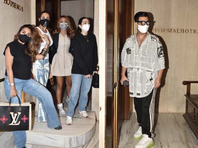 Photo : Malaika And Gang's Busy Wednesday: Kareena's First, Then Party At Manish's