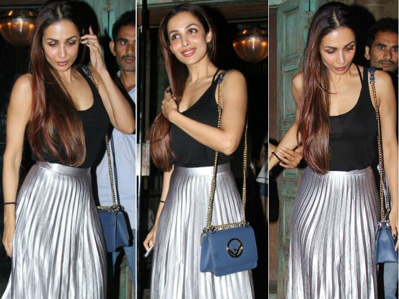 Inside Malaika Arora's Stylish Night Out