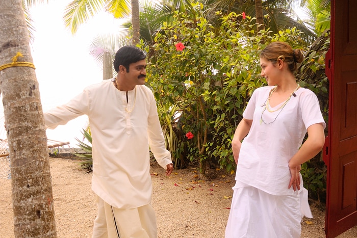 The film has been shot in the backwaters of Kerala and also features the spectacular landscape of Italy.