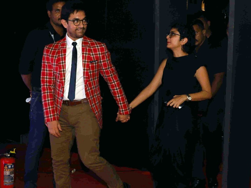 Photo : Aamir Khan, Kiran Rao Begin MAMI Fest With Couple Entry