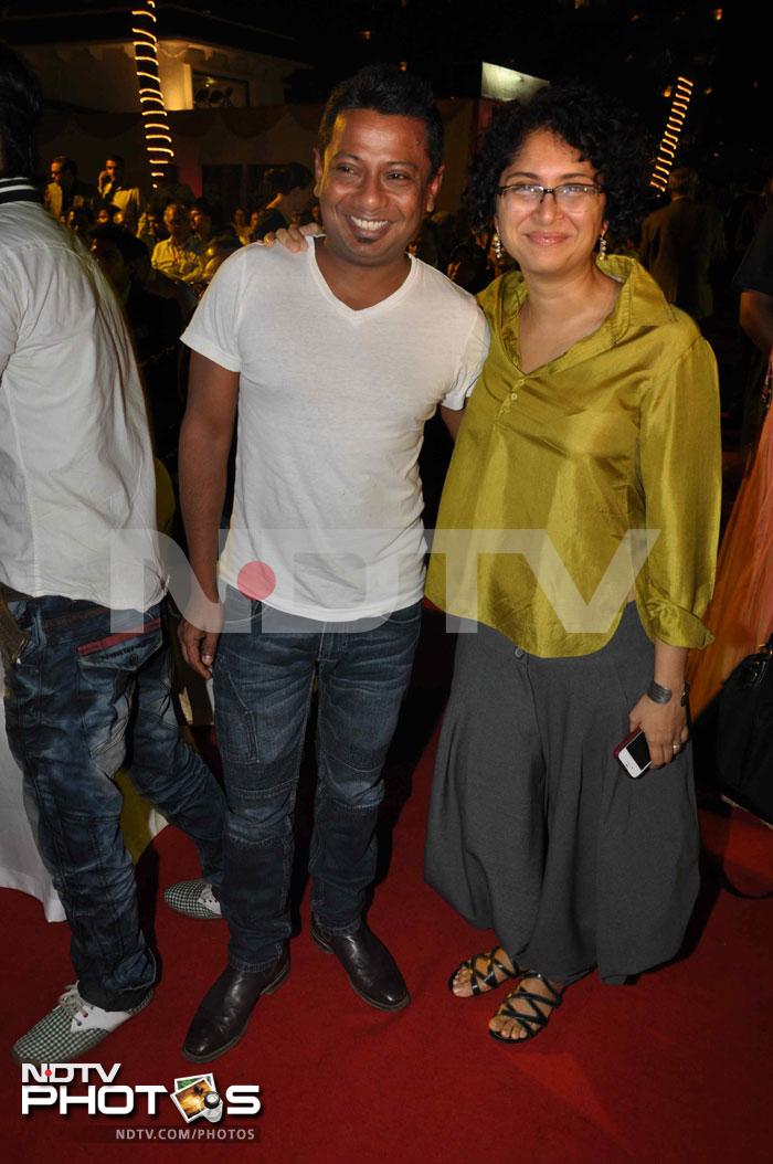 <i>My Brother... Nikhil</i> director Onir with Kiran Rao.