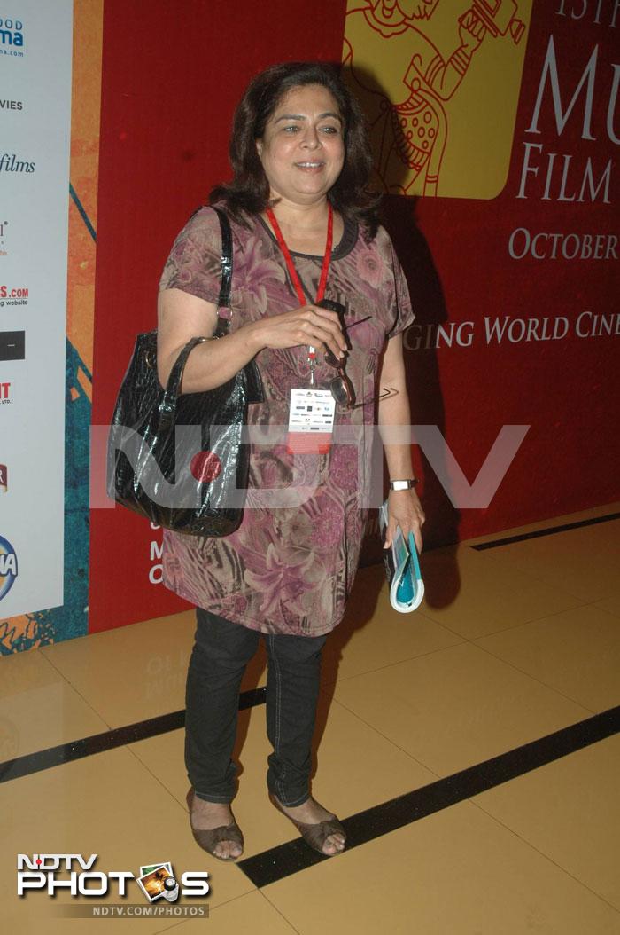 Actress Reema Lagoo lets her hair down.