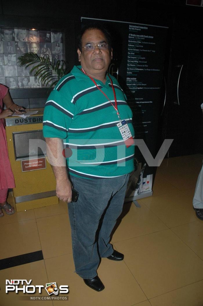 Actor-director Satish Kaushik made his presence felt.