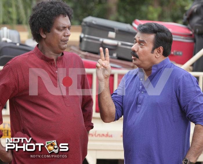 New Stills: Mammootty-Lal in <i>Cobra</i>